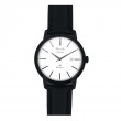 Alexandre Christie AC 1007 Black White Leather Man MDLIGSL